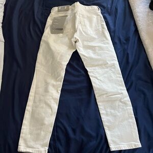 NWT Everlane High Rise Skinny Ankle Jean size 27  26.5 inseam bone white